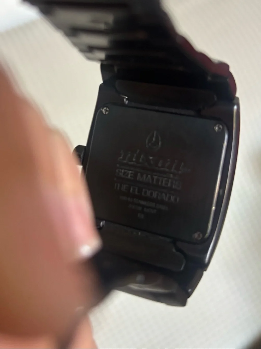 Nixon Men's: The El Dorado Black Watch